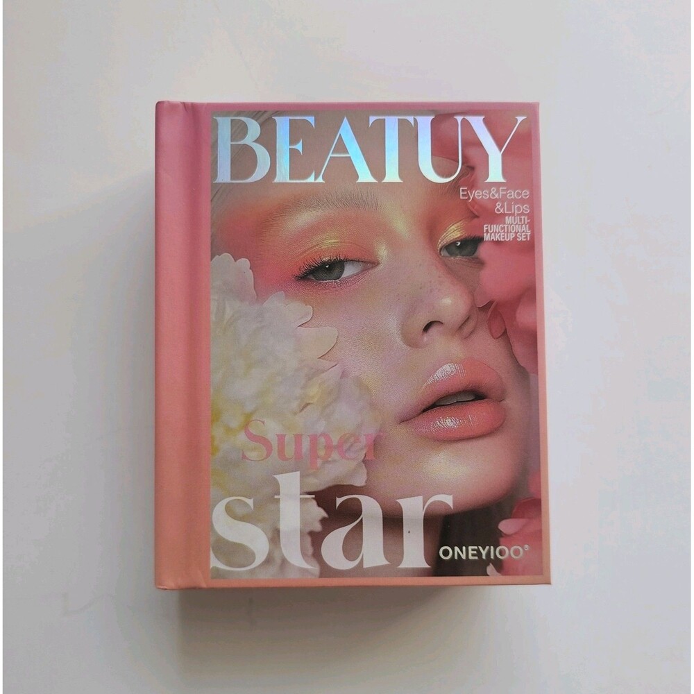 Oneyioo Makeup Book Palette (16 Colors & 4 Lip Gloss )